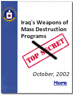Put together nine months before the start of the war, the National Intelligence Estimate spells out what the CIA knew about Iraq�s ability to produce biological, chemical, and nuclear weapons. It would become the backbone of the Bush administration�s mistaken assertions that Saddam Hussein possessed WMDs and posed a direct threat to the post-9/11 world.